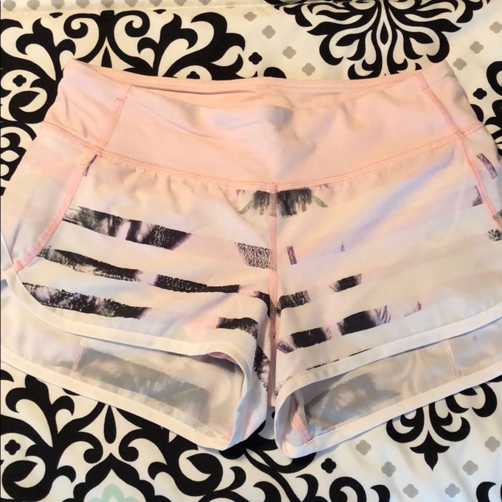 Lululemon Speed Shorts, 2.5”, Size 4
